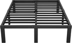 Bed Frame Metal Platform Frames Kingsize