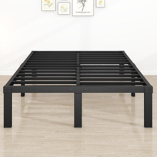 Bed Frame Metal Platform Frames Kingsize