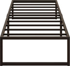 Bed Frame Metal Platform with Steel Slat Support