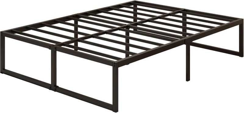 Bed Frame Metal Platform Noise Free Steel Slat