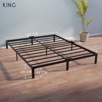 Bed Frame Metal with Storage 35CM Sturdy