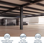 Bed Frame Metal with Storage 35CM Sturdy