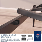 Bed Frame Metal with Storage 35CM Sturdy