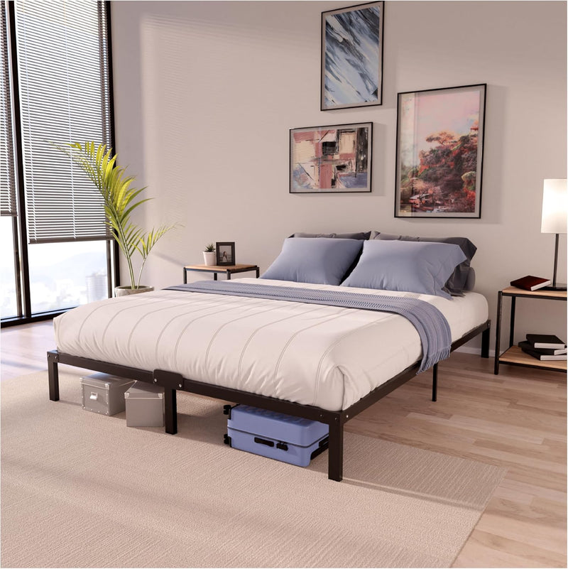 Bed Frame Metal with Storage 35CM Sturdy