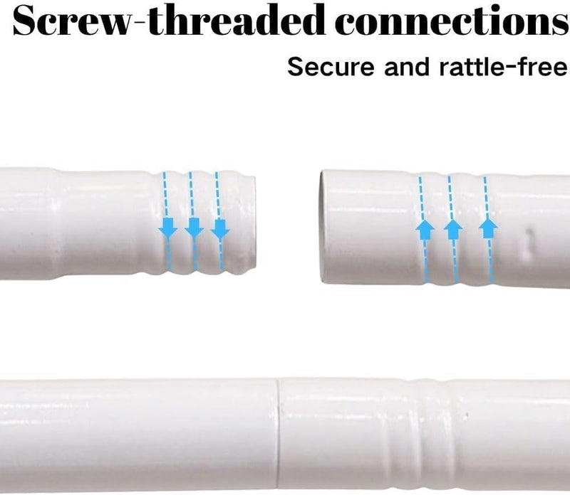 Bed Frame Post Size Thickened Metal Poles Four