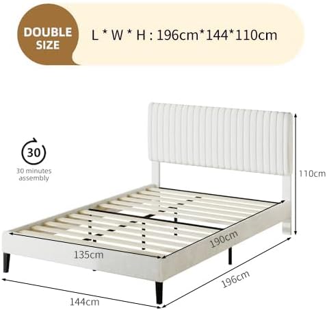 Bed Frame with Headboard