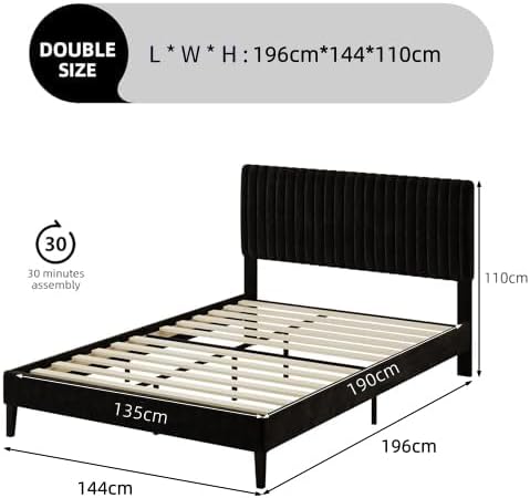 Bed Frame with Headboard