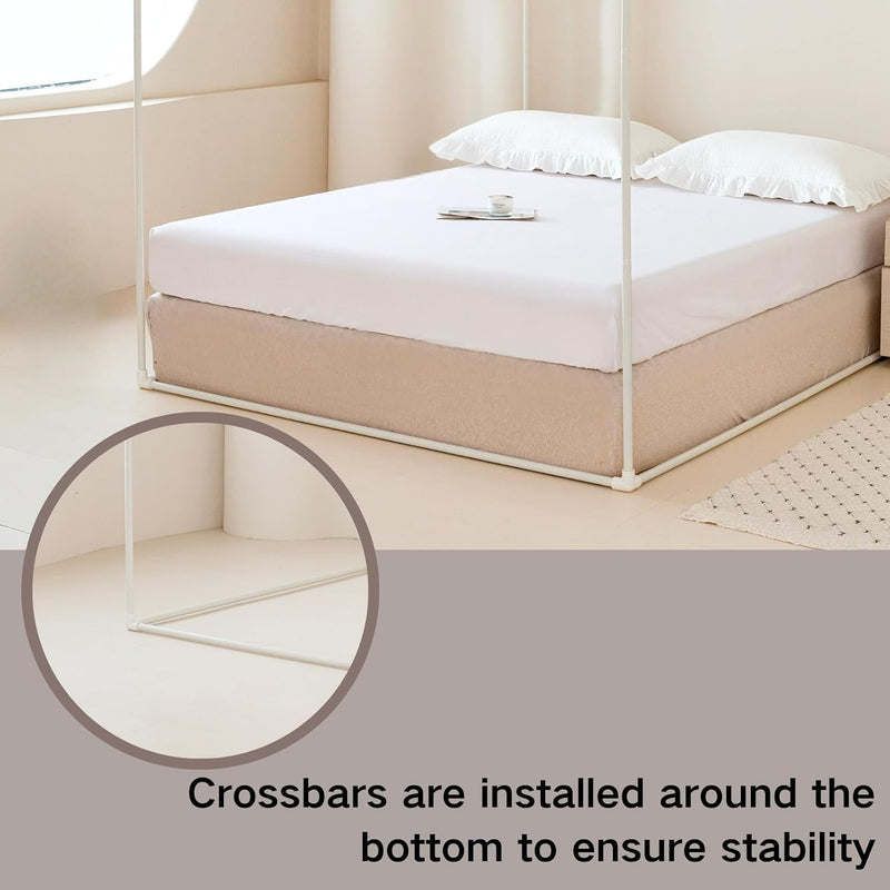 Bed Frame W150xl200xh200CM Four Corners Post Mosquito