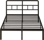 Metal Bed Frame with Headboard 46CM High