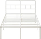 Metal Bed Frame with Headboard 46CM High