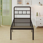 Metal Bed Frame with Headboard 46CM High