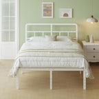 Metal Bed Frame with Headboard 46CM High