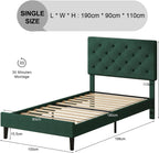Bed Frame with Headboard