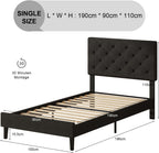 Bed Frame with Headboard
