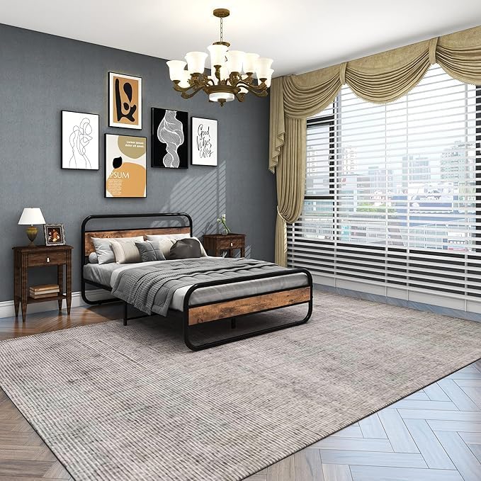 Bed Frame with Headboard