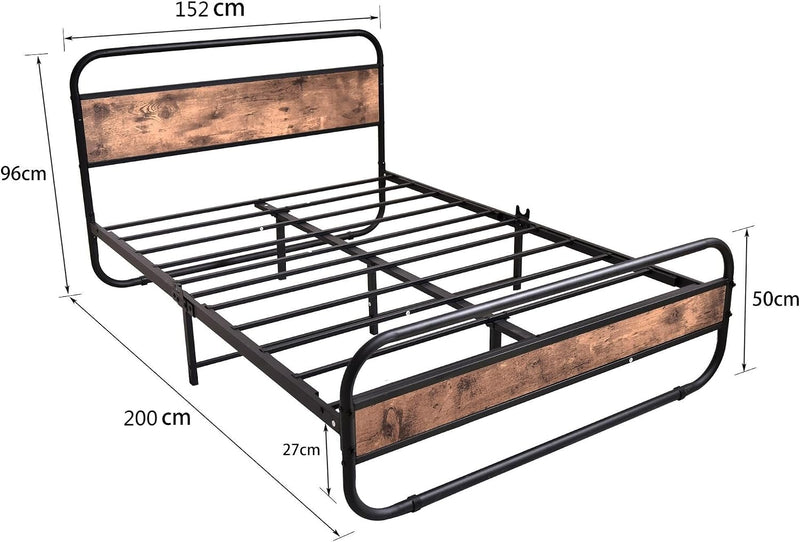Bed Frame with Headboard