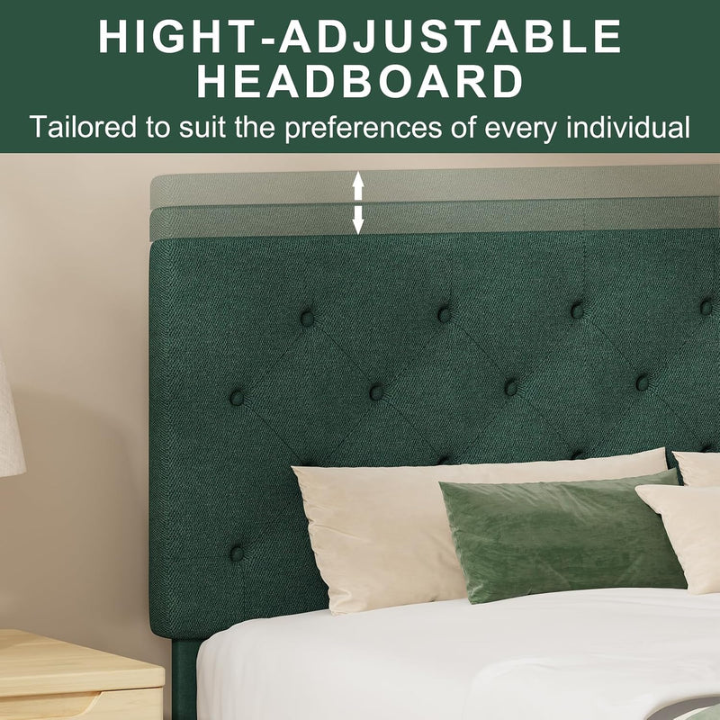 Bed Frame with Headboard