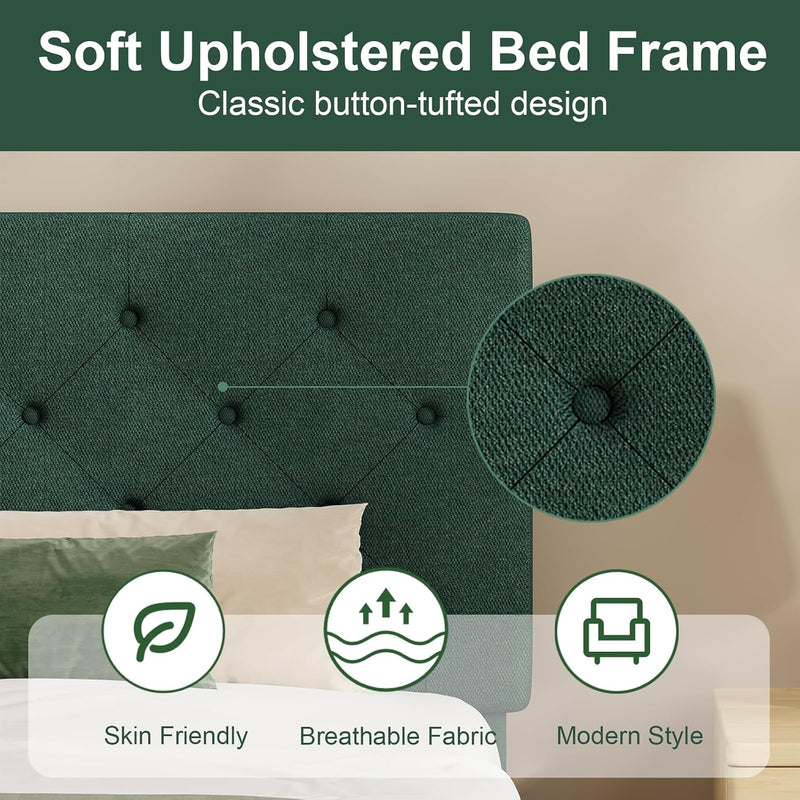 Bed Frame with Headboard