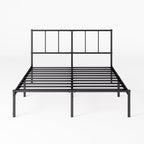 Bed Frame with Headboard 4ft6 14'' Height Metal