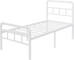 Bed Frame with Headboard and Footboard