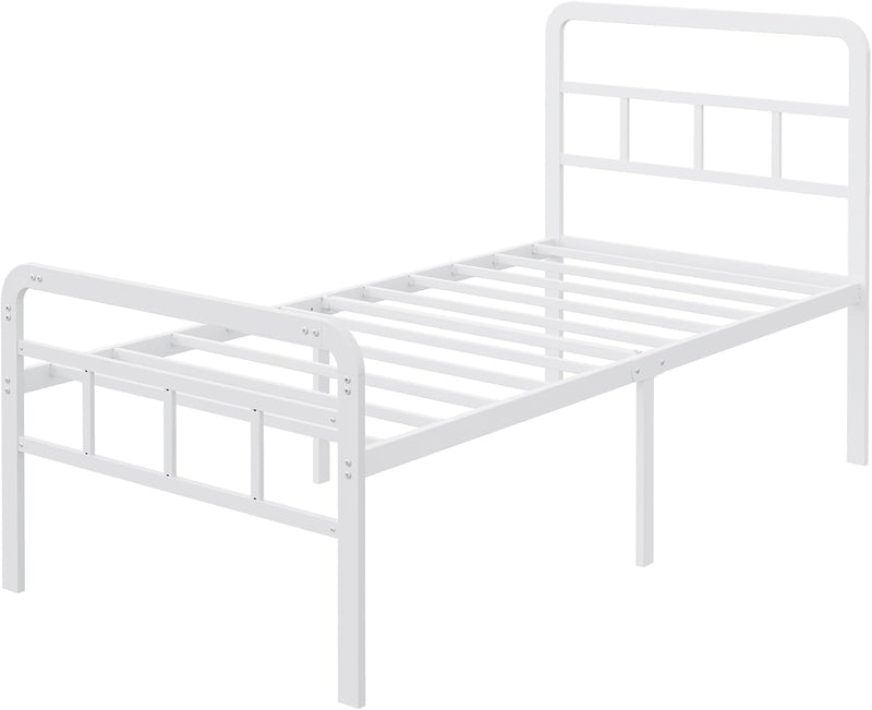 Bed Frame with Headboard and Footboard