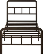 Bed Frame with Headboard and Footboard
