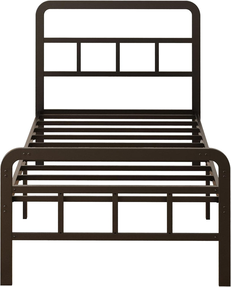 Bed Frame with Headboard and Footboard