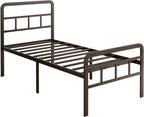 Bed Frame with Headboard and Footboard
