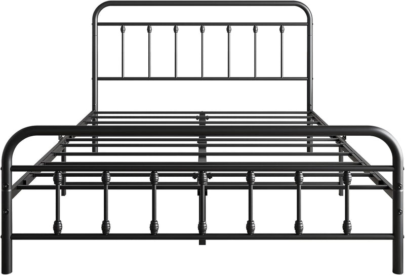 Bed Frame with Headboard and Footboard