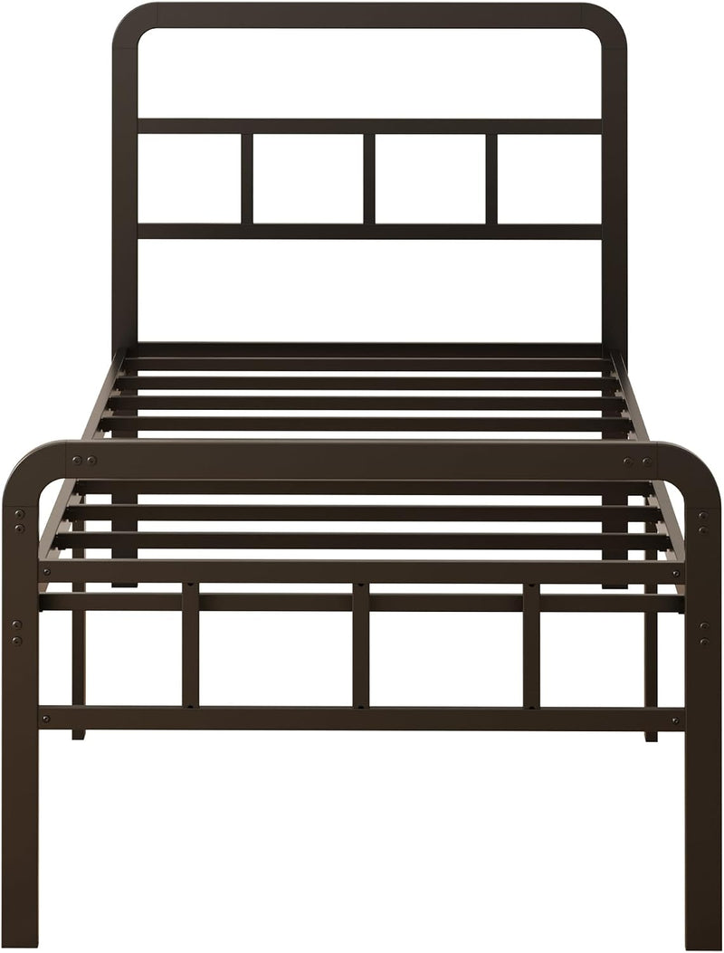 Bed Frame with Headboard and Footboard