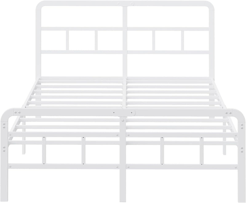 Bed Frame with Headboard and Footboard
