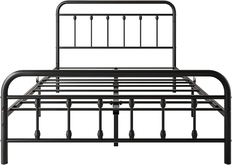 Bed Frame with Headboard and Footboard