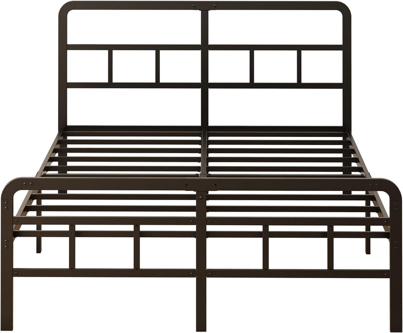 Bed Frame with Headboard and Footboard