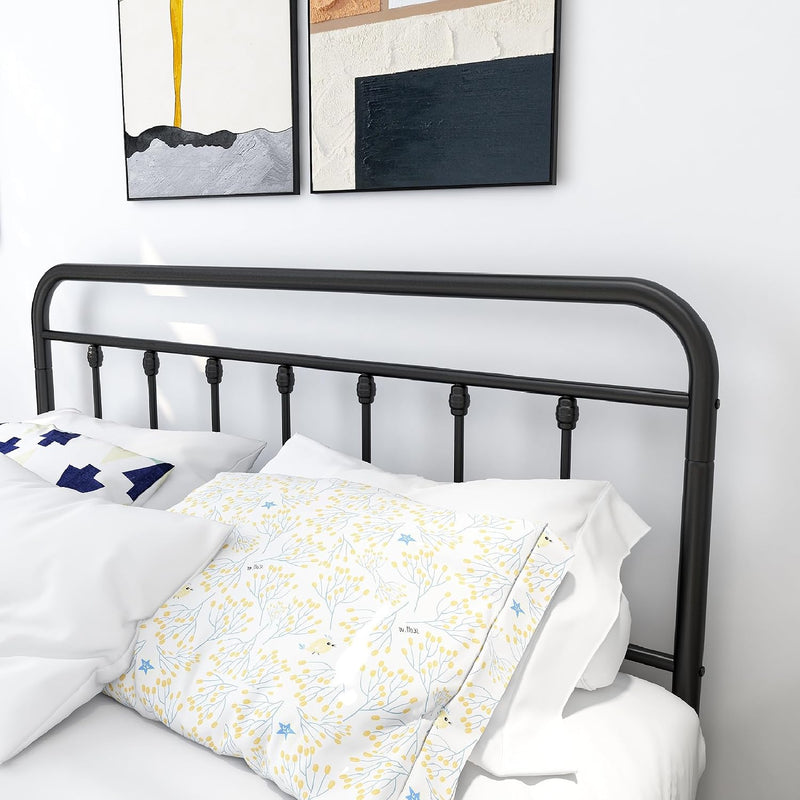 Bed Frame with Headboard and Footboard