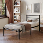 Bed Frame with Headboard and Footboard