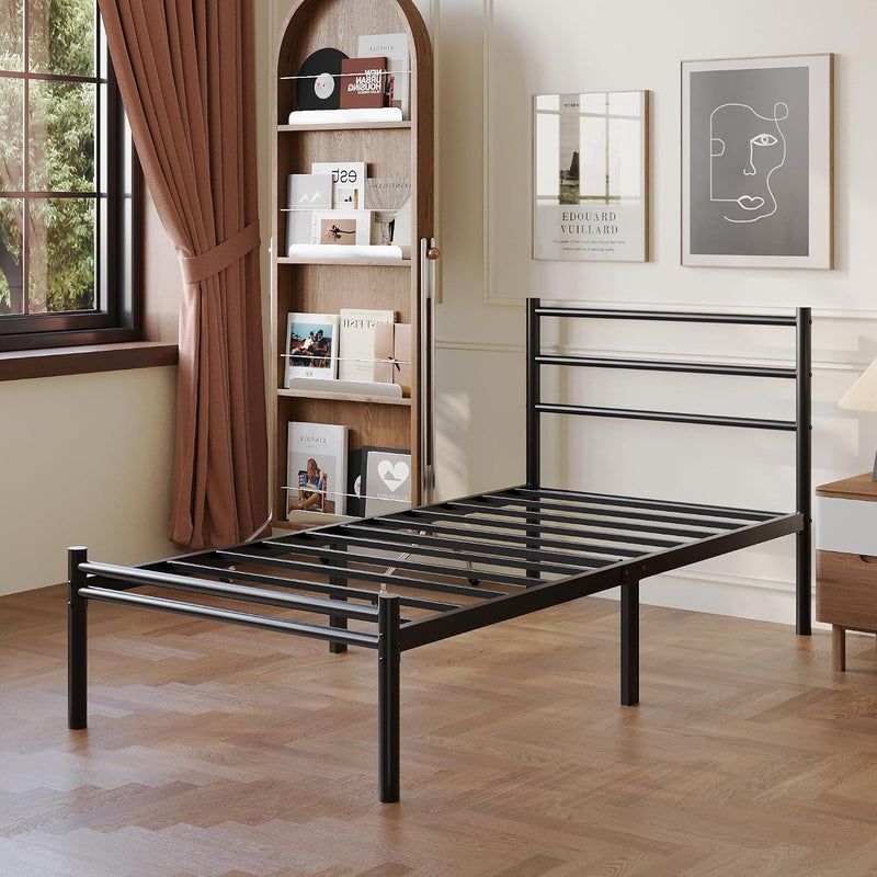 Bed Frame with Headboard and Footboard