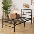 Bed Frame with Headboard and Footboard