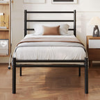 Bed Frame with Headboard and Footboard