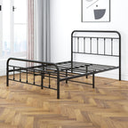 Bed Frame with Headboard and Footboard