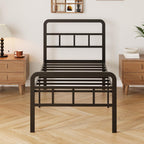 Bed Frame with Headboard and Footboard