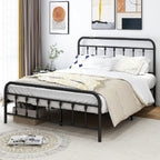 Bed Frame with Headboard and Footboard