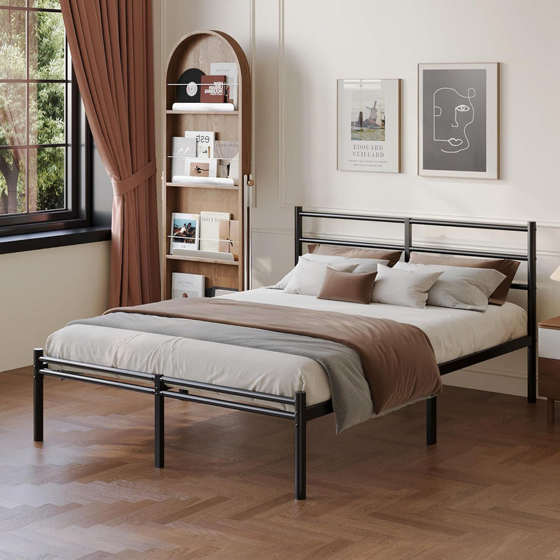 Bed Frame with Headboard and Footboard