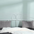 Bed Frame with Headboard and Slatted Sofa