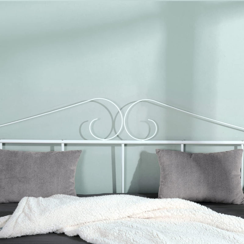 Bed Frame with Headboard and Slatted Sofa