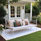 Bed Frame with Headboard and Slatted Sofa