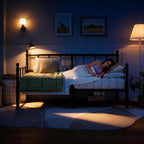 Bed Frame with Headboard Metal Day Mattress Slide