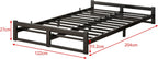 Bed Frame with Metal Slatted Base 32CM