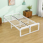 Bed Frame with Metal Slatted Base 32CM