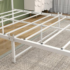 Bed Frame with Ornate European Style Headboard Footboard