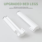 Bed Frame with Rounded Corner
